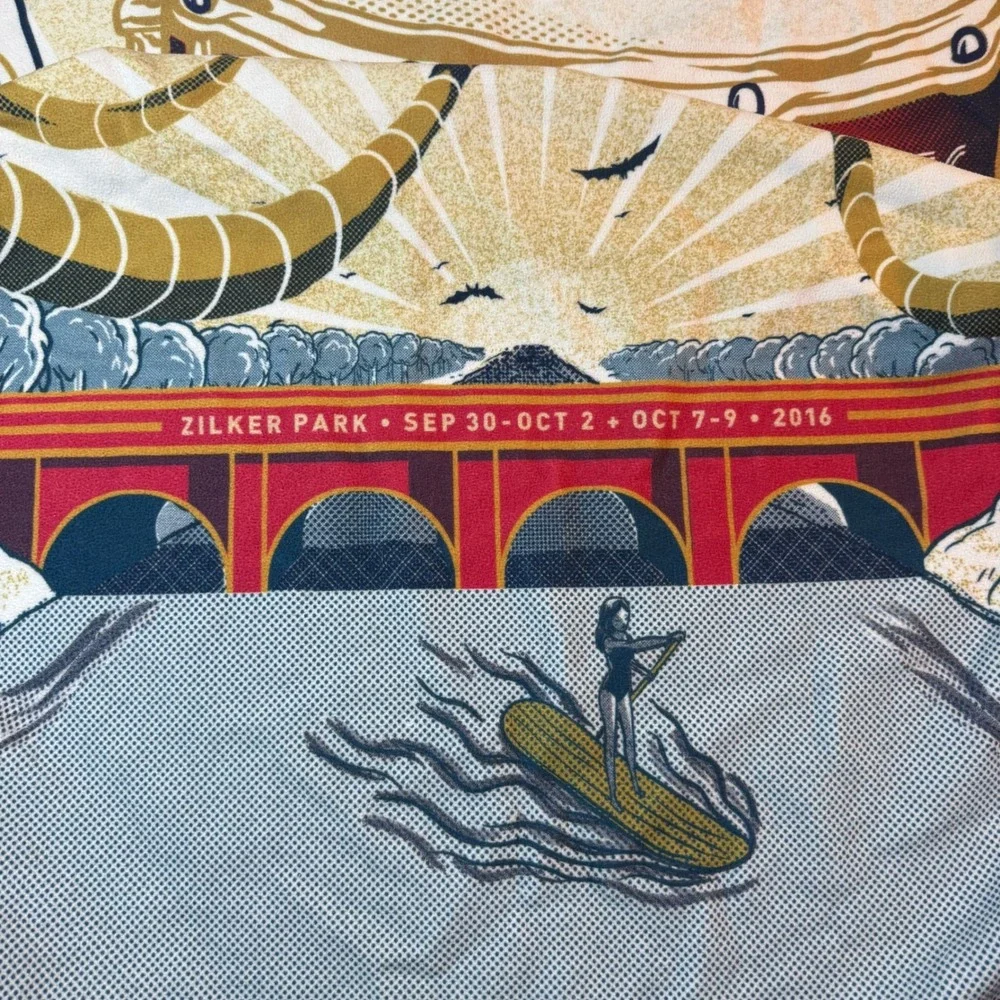 Austin City Limits Music‎ Festival Blanket 2016 ACL 15th Anniversary Zilker Park